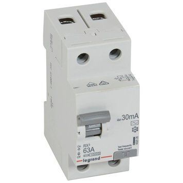 Реле диференційне Rx3 2 полюси 63A 30mA тип AC 6kA Legrand 402026 402026 фото