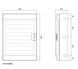 Щит Mistral IP65 зовнішній 54 модулі прозорі двері ABB 1SLM006501A1208 1SLM006501A1208 фото 5