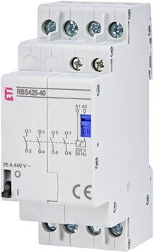 Контактор імпульсний RВS 425-40 230V AC (25A 4NO) ETI 2464125 2464125 фото