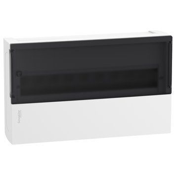 Щит Resi9 MP 18 модулей, навесной, дымчатая дверь Schneider Electric MIP12118S MIP12118S фото