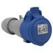 Розетка пряма 16A 2К+З 230В IP44 P17 Tempra Pro 555104 555104 фото 1