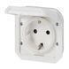 Розетка с заземлением механизм белый IP55 Plexo Legrand 069639L 069639L фото 3