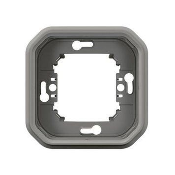 Рамка-супорт 1-постова сіра IP55 Plexo Legrand 069681L 069681L фото