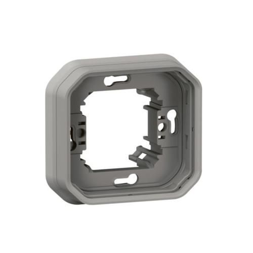 Рамка-супорт 1-постовая серая IP55 Plexo Legrand 069681L 069681L фото