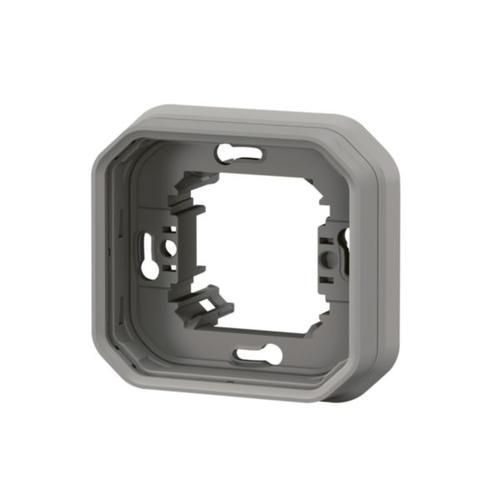 Рамка-супорт 1-постовая серая IP55 Plexo Legrand 069681L 069681L фото