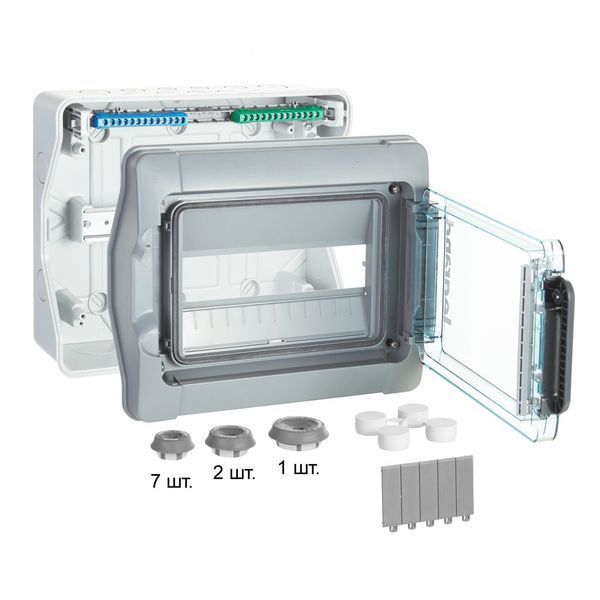 Щит 12 модулей Plexo IP65 накладной Legrand 601981 601981 фото
