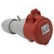 Розетка пряма 16A 3К+З 415В IP44 P17 Tempra Pro 555108 555108 фото 1