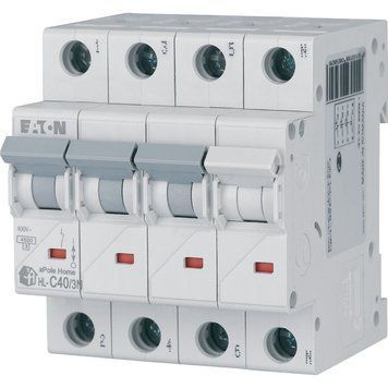 Автоматический выключатель 3+N полюса 40А C 4.5kA HL-C40/3N Eaton 194815 194815 фото
