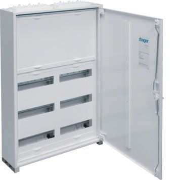 Щит Univers 72 модулі навісний, металевий, IP44 800x550x161мм Hager FWB52N FWB52N фото