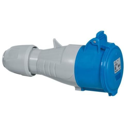 Розетка прямая 32A 2К+З 230В IP44 P17 Tempra Pro 555214 555214 фото