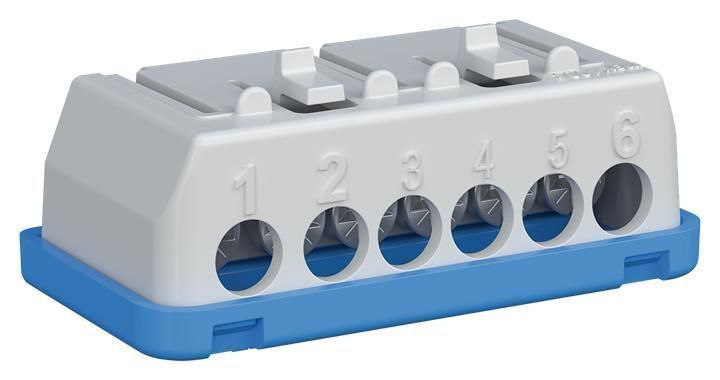 Клеммная колодка N 3x16мм&sup2;+3x6мм&sup2;, 100А ABB 1SPE007715F0731 1SPE007715F0731 фото