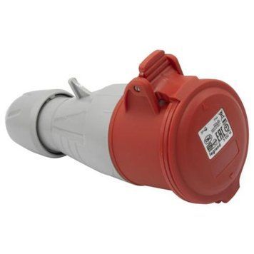 Розетка пряма 32A 3К+З 415В IP44 P17 Tempra Pro 555218 555218 фото