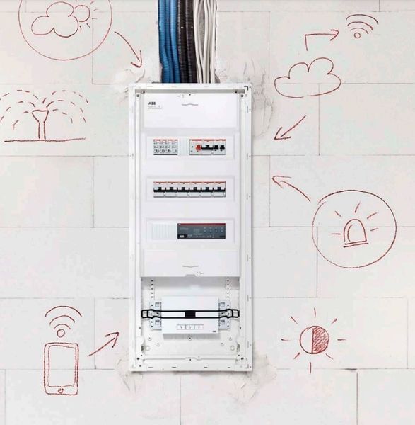 UK663CW Щит гібридний 36 модулів + медіа WI FI ABB 2CPX031401R9999 2CPX031401R9999 фото