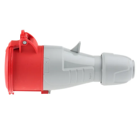 Розетка прямая 32A 3К+Н+З 415В IP44 P17 Tempra Pro 555219 555219 фото