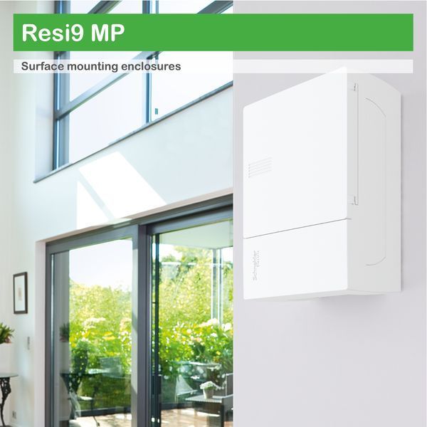 Щит Resi9 MP 36 модулей навесной белая дверь Schneider Electric MIP12312 MIP12312 фото
