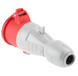 Розетка прямая 32A 3К+Н+З 415В IP44 P17 Tempra Pro 555219 555219 фото 3