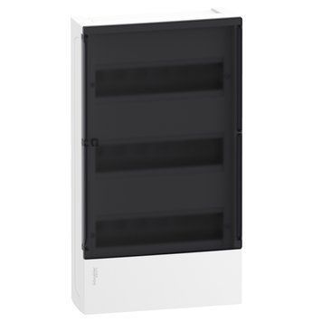 Щит Resi9 MP 36 модулей, навесной, дымчатая дверь Schneider Electric MIP12312S MIP12312S фото