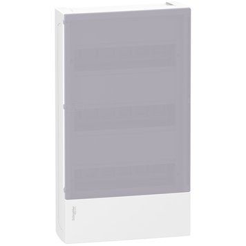 Щит Resi9 MP 36 модулей навесной серая  дверь Schneider Electric MIP12312T MIP12312T фото