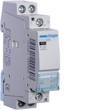 Контактор 25A, 2НО, 24В, Hager ESD225 ESD225 фото