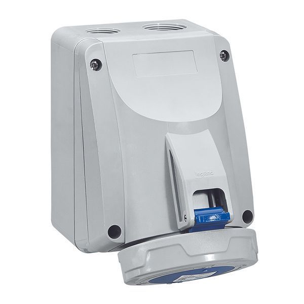 Розетка накладная 16A 2К+З 230В IP67 P17 Tempra Pro 555354 555354 фото