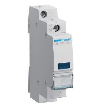 Індикатор LED 230В синій Hager SVN124 SVN124 фото