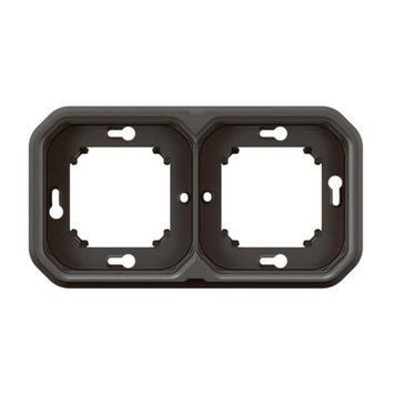 Рамка-супорт 2-постовая антрацит IP55 Plexo Legrand 069607L 069607L фото