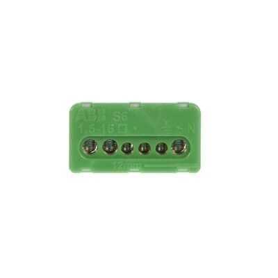 Клеммная колодка PE 3x16мм&sup2;+3x6мм&sup2;, 100А ABB 1SPE007715F0741 1SPE007715F0741 фото