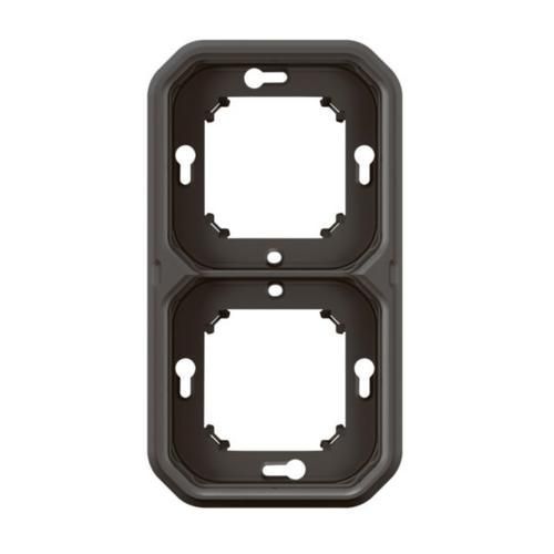 Рамка-супорт 2-постовая антрацит IP55 Plexo Legrand 069607L 069607L фото