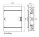 Щит Mistral встраиваемый 24 модуля прозрачные двери ABB 1SLM004101A1205 1SLM004101A1205 фото 5