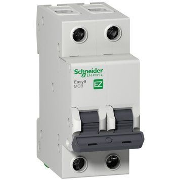 Автоматический выключатель Easy9 2 полюса 40А C 4.5kA Schneider Electric EZ9F34240 EZ9F34240 фото