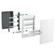 Щит 26 модулей врезной белая дверь PrismaSeT XS Schneider Electric LVSXN213 LVSXN213 фото 3