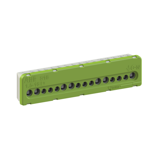Клемна колодка PE 7x16мм&sup2;+9x6мм&sup2; 100А ABB 1SPE007715F0743 1SPE007715F0743 фото