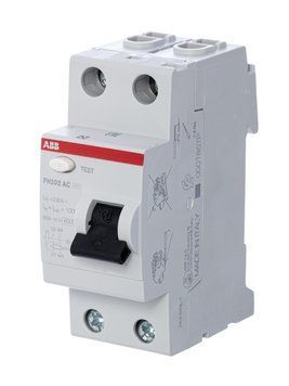 УЗО FH202AC-25/0,03 2 полюса 25A 30mA тип AC 6kA ABB 2CSF202002R1250 2CSF202002R1250 фото