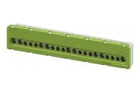 Клеммная колодка PE 9x16мм&sup2;+12x6мм&sup2;, 100А ABB 1SPE007715F0744 1SPE007715F0744 фото