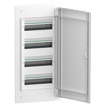Щит 52 модулі врізний білі двері PrismaSeT XS Schneider Electric LVSXN413 LVSXN413 фото