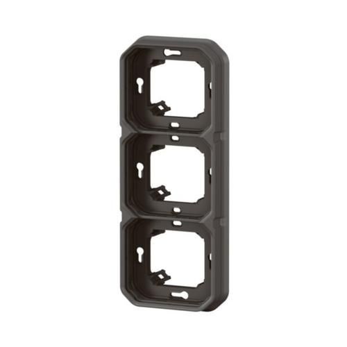 Рамка-супорт 3-постовая антрацит IP55 Plexo Legrand 069608L 069608L фото