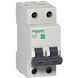 Автоматический выключатель Easy9 2 полюса 63А C 4.5kA Schneider Electric EZ9F34263 EZ9F34250 фото 1