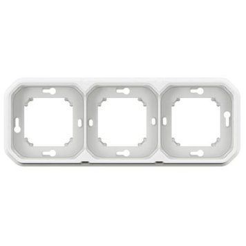 Рамка-супорт 3-постовая белая IP55 Plexo Legrand 069698L 069698L фото