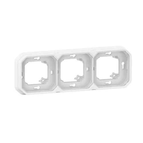 Рамка-супорт 3-постовая белая IP55 Plexo Legrand 069698L 069698L фото