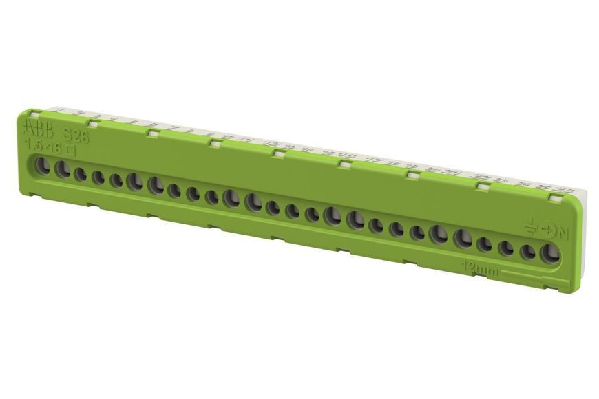 Клеммная колодка PE 11x16мм&sup2;+15x6мм&sup2;, 100А ABB 1SPE007715F0745 1SPE007715F0745 фото