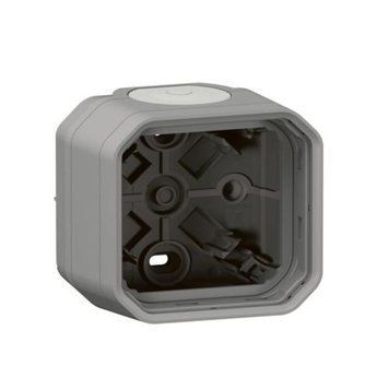 Коробка накладная 1-постовая серая IP55 Plexo Legrand 069651L 069651L фото