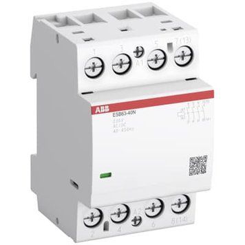 Модульний контактор ESB63-40N-06 230B AC/DC ABB 1SAE351111R0640 1SAE351111R0640 фото