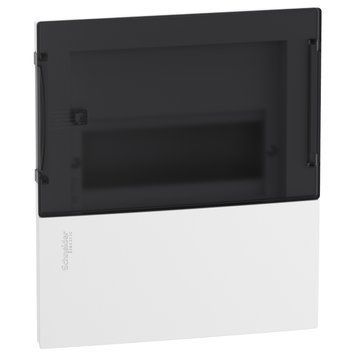 Щит Resi9 MP 8 модулів врізний димчасті двері Schneider Electric MIP22108S MIP22108S фото