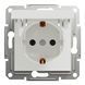 Розетка з з/к і кришкою без рамки біла Asfora Schneider Electric EPH3170121 EPH3170121 фото 2