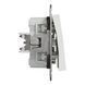 Вимикач 1-клавішний без рамки білий Asfora Schneider Electric EPH0170121 EPH0170121 фото 3