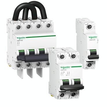 Автоматический выключатель 2 полюса 16А C C60H-DC =500В Schneider Electric A9N61531 A9N61531 фото