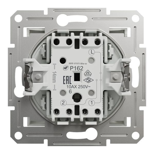 Переключатель 1-клавишный без рамки белый Asfora Schneider Electric EPH0470121 EPH0470121 фото