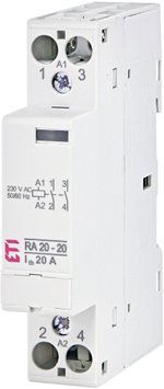 Контактор модульний RA 20-20 230V AC ETI 2464092 2464092 фото