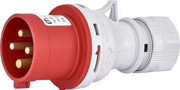 Вилка кабельна EV-3243 32A, 400V, 3P+PE IP44 ETI 4482020 4482020 фото