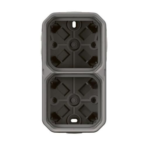 Коробка накладна 2-постова сіра IP55 Plexo Legrand 069672L 069672L фото